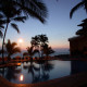 Pool sunset