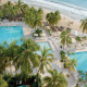 The swimming pool at the Fontan Ixtapa hotel albercas