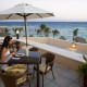 Cena con vista al mar en el hotel todo incluido Catalonia Riviera Maya 14.Catalonia Riviera Maya_creperie