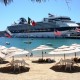 The beach at Marina Hotel and Resort in Huatulco Playa crucero