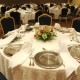 Table at a banquet of the Crown Paradise Club in Cancun Tulum Meeting rom