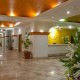 The lobby of the Tesoro hotel in Ixtapa lobby