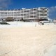 Hotel Crown Paradise Club Cancun has a beach 43 yards wide (feb 2010) playa_crown_paradise_club_cancun