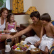 Family moment in Catalonia Bavaro Beach, Golf and Casino 10.Catalonia Bávaro_family room