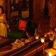 Library at Casa Sandra hotel on Holox CasaSandra---Sala-de-lectur