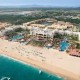 Aerial view of the Riu Palace Cabo San Lucas hotel vista aerea