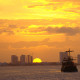 Capitán Hook en Cancún Hook, Sunset