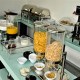 AMERICAN BREAKFAST BUFFET.FOOD CORNER