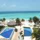 panoramic view from the hotel ixcel beach