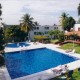 alberca del hotel posada real en puerto escondido