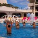 Flamingo Cancun pool entertainment
