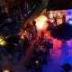 Terraza Bar de noche del Hotel Rio