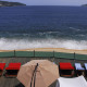 Calida Beach Solarium view. Asoleadero Vista