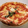Pizza margarita,Mar del Plata, Argentina