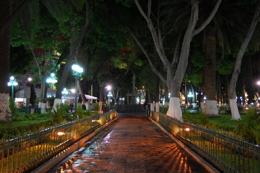 Resultado de imagen para IMAGENES DEL ZOCALO DE PUEBLA X LAS NOCHES