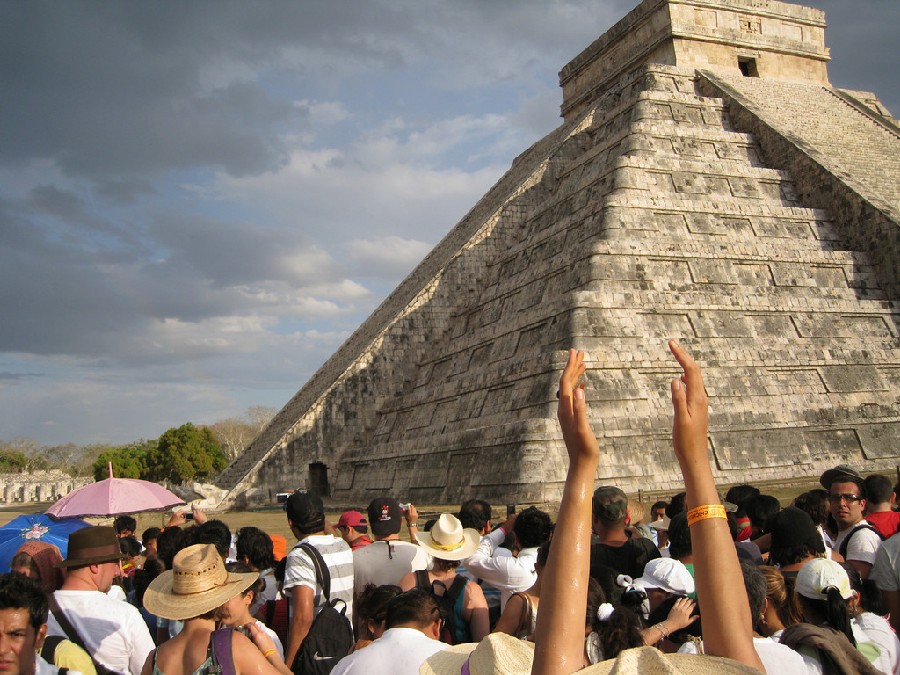 Es muy visitado durante los equinoccios