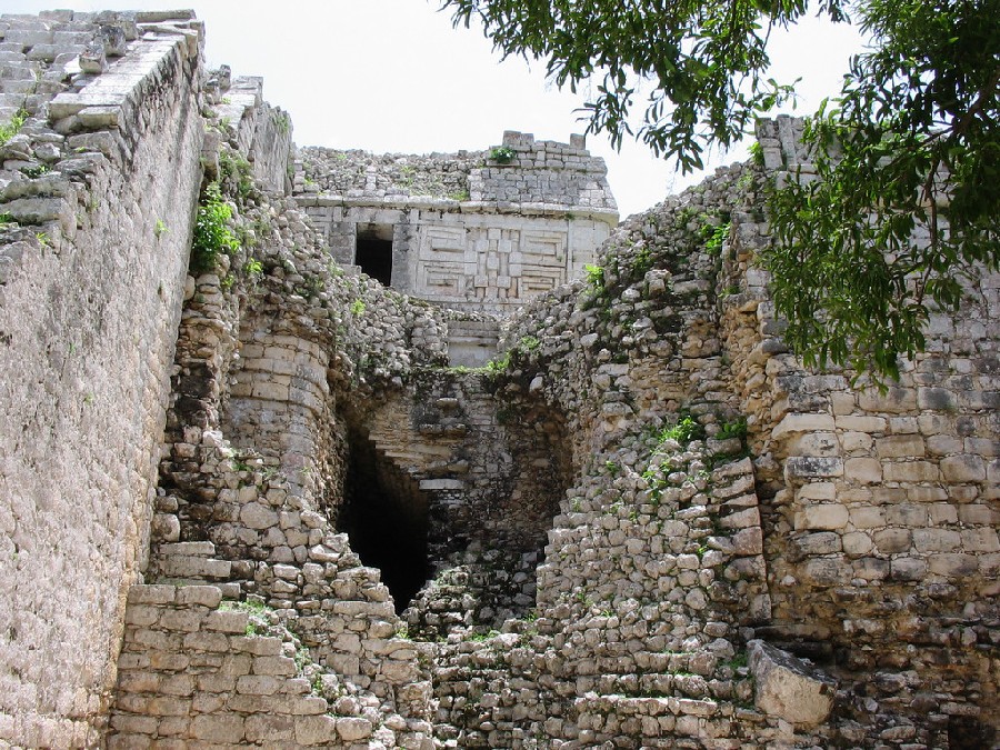 Espalda de un templo 